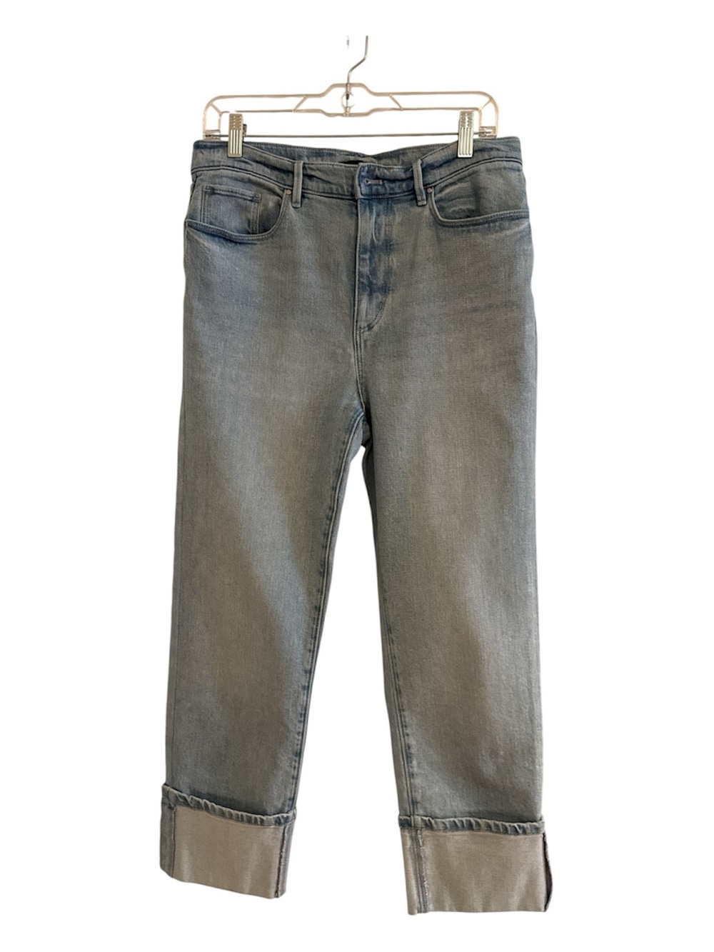 Ann Taylor Factory Women's Grey Cropped Ankle Jeans